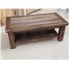 Image 10 : Amish Built Rustic Barn Wood Coffee Table