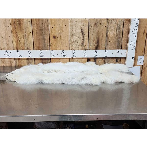 2 Arctic Cross Ranch Fox Soft Tanned Furs