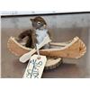 Image 3 : Squirrel In A Birch Bark Canoe Taxidermy Mount