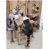 Image 2 : 4 Critters Playing Poker Taxidermy Mount
