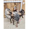 Image 5 : 4 Critters Playing Poker Taxidermy Mount