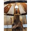 Image 4 : Sassafras Wood Rustic Floor Lamp