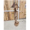 Image 7 : Sassafras Wood Rustic Floor Lamp