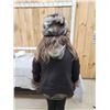Image 3 : Silver Fox Fur Hat Collar & Mittens
