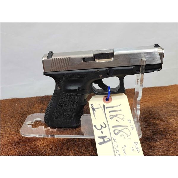 Glock Model 19 9mm Semi Auto Pistol