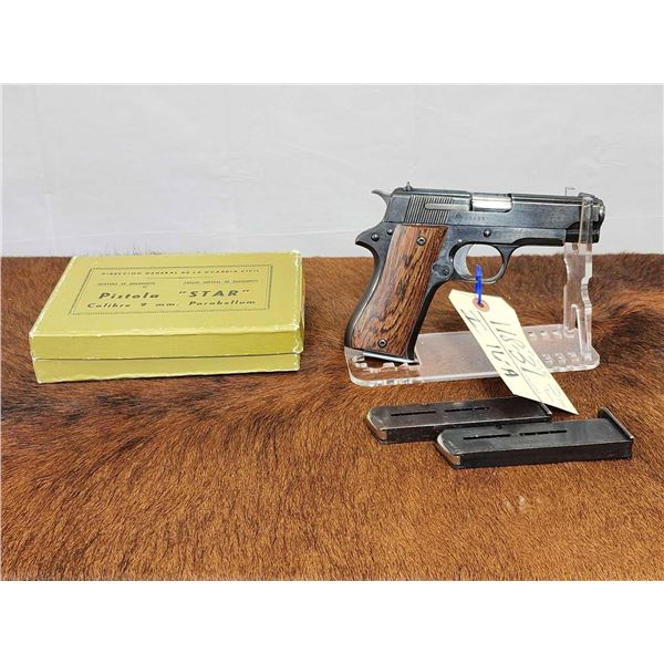 Star Model BM 9mm Semi Auto Pistol