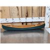 Image 1 : Miniature Cedar Strip Canoe
