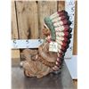 Image 5 : 1973 Vintage Indian Chief Sculpture