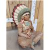 Image 8 : 1973 Vintage Indian Chief Sculpture
