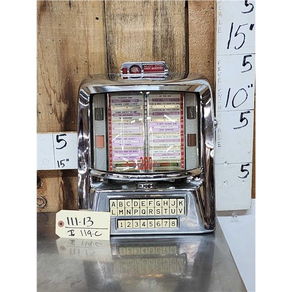 1950s Seeburg 200 Wall-O-Matic Remote Jukebox Song Selector