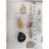 Image 3 : Collection Of 20 Arrowheads & Stone Tools Native American Artifacts