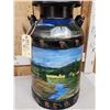 Image 5 : Vintage Hand Painted Cream Can "Elk Camp"