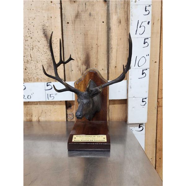 Jack Logozzo Bronze Elk Sculpture Boone & Crockett #4