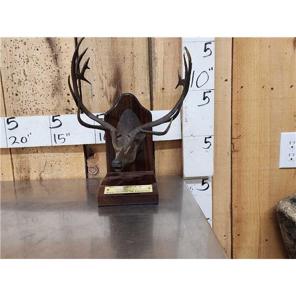 Allan Schwindt Brinze Sculpture #1 Elk Boone & Crockett