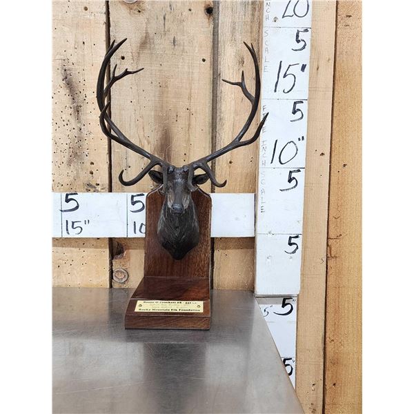 James Stafford Bronze Elk Sculpture Boone & Crockett #2