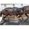 Image 7 : Authentic African Hand Carved 5 Cape Buffalo