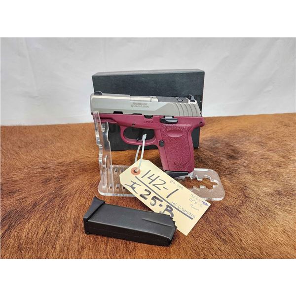 SCCY Model CPX-2 9mm Semi Auto Pistol