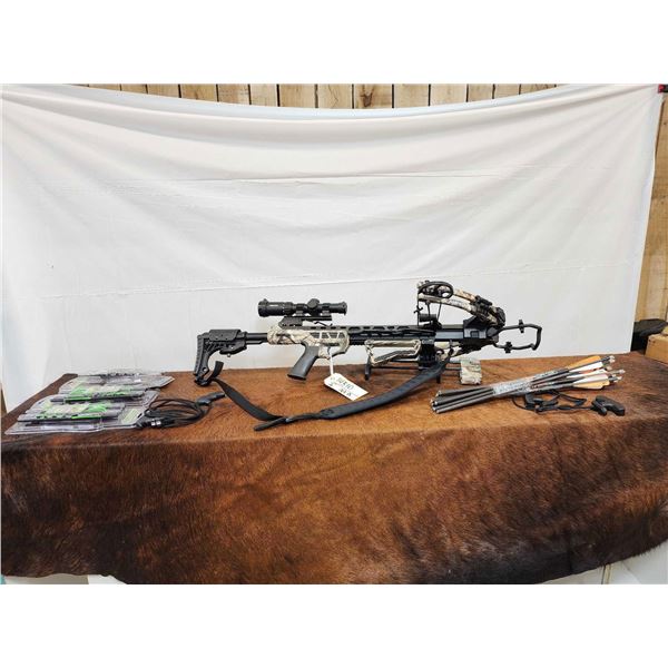 Center Point Archery Amped 415 Crossbow With Scope & Accessories