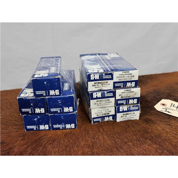 210 Rounds Of .44 Magnum Ammunition