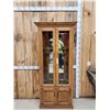 Image 1 : Oak 8 Place Gun Cabinet