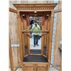 Image 4 : Oak 8 Place Gun Cabinet