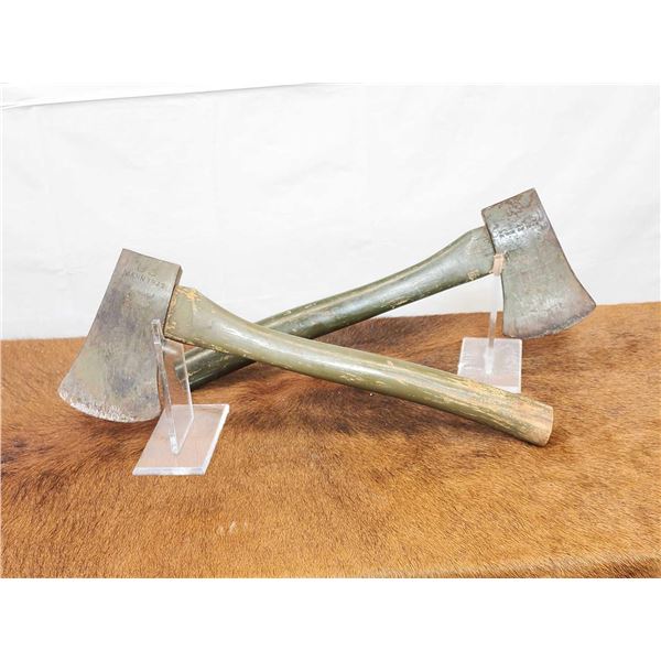 2 WWII Era U.S. Military Hatchets