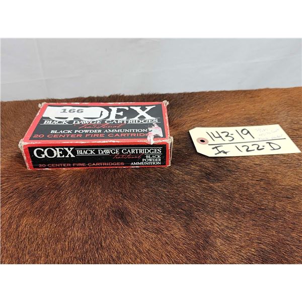 20 Rounds Of 45-70 Govt Black Powder Ammunition