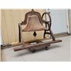 Image 2 : Antique 26" Cast Iron Church / School Bell
