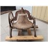 Image 7 : Antique 26" Cast Iron Church / School Bell