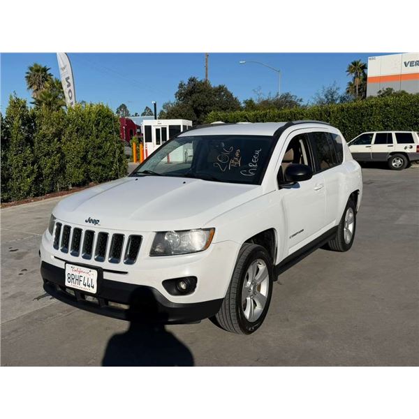 JEEP  COMPASS 2016 SALV-T REPO- 2 DAYS