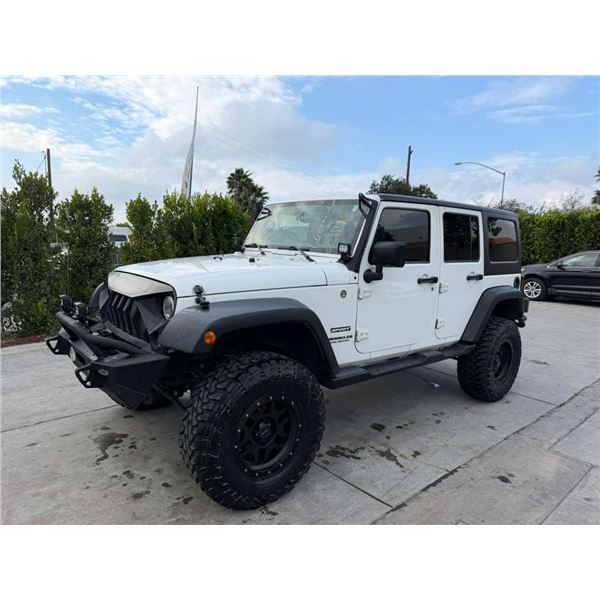 JEEP  WRANGLER 2014 O/S TITLE 2 DAYS