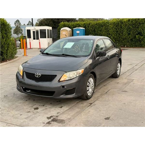 TOYT COROLLA 2010 APPT/DUP-T SMOG