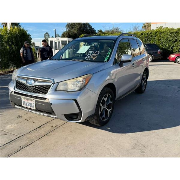SUBA FORESTER  2015 WAIT/TITLE- SMOG