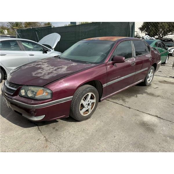CHEV IMPALA 2003 T-DON-TMU