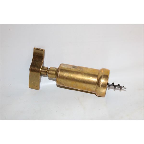 VINTAGE BRASS CORKSCREW