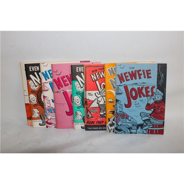 8PCS VINTAGE 70'S NEWFIE JOKE BOOKS