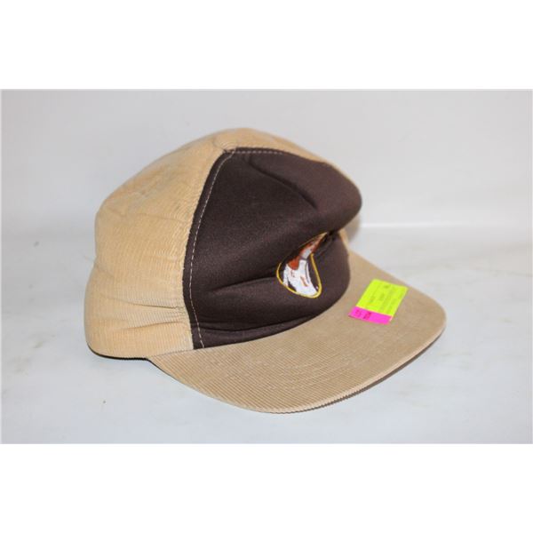 VTG WINCHESTER HUNTING HAT CORDUROY SIZE M