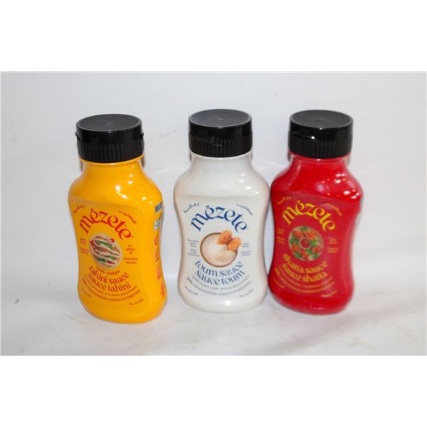REPACKED 3 X 315G MEZETE MIDDLE EASTERN SAUCES