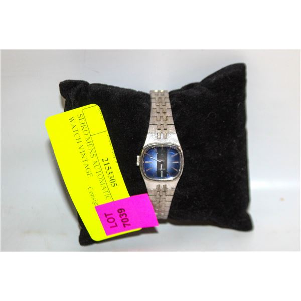 SEIKO MENS AUTOMATIC WIND UP WATCH VINTAGE