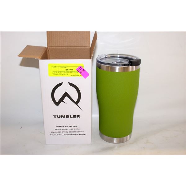 NEW WHITE ROCK PIONEER 20oz / 591ML TUMBLER