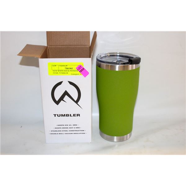 NEW WHITE ROCK PIONEER 20oz / 591ML TUMBLER