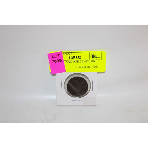 1904 CANADIAN ONE CENT LARGE PENNY