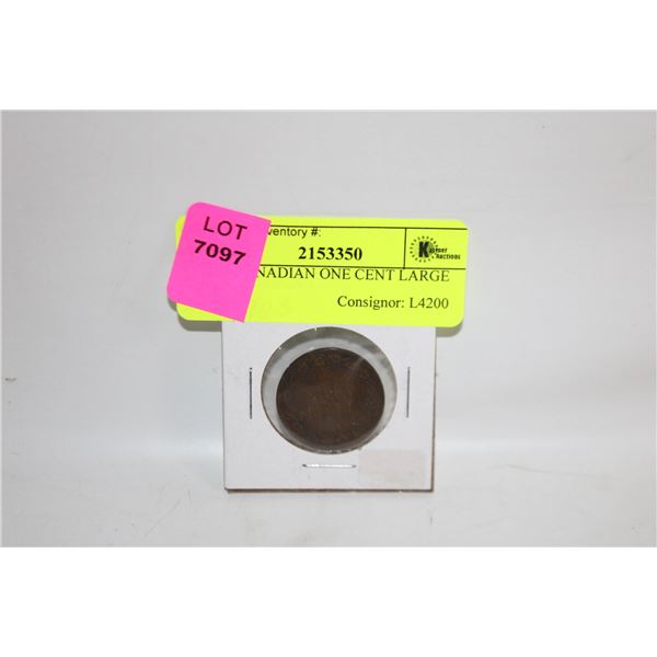 1903 CANADIAN ONE CENT LARGE PENNY
