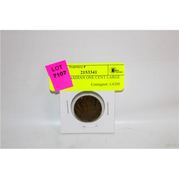 1894 CANADIAN ONE CENT LARGE PENNY