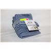 Image 1 : NEW 4PK SERENE HOME WASH CLOTH BLUE