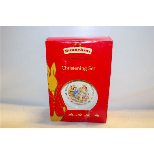 ROYAL DOULTON BUNNYKINS CHRISTENING SET
