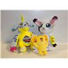 Image 1 : 3PC DIGIMON PLUSH SET 12"