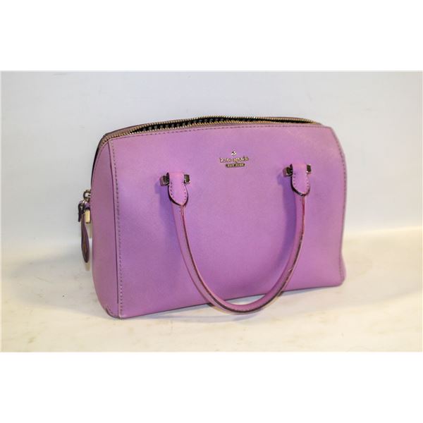 KATE SPADE LARGE LANE SATCHEL LAVENDER