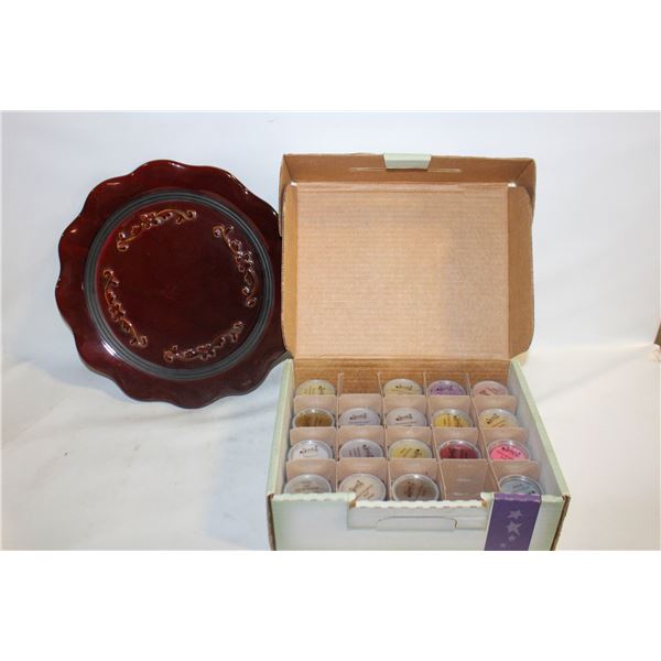 55PC SCENTSY PARTY TESTERS WITH 13" SCENTSY ROMA