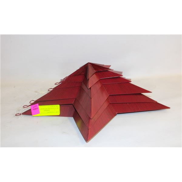 6PC STAR HOME DÉCOR BIGGEST ONE ALMOST 15"